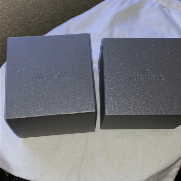 Michele Silver Sport Sail Diamond White Dial watch - Picture 4 of 8